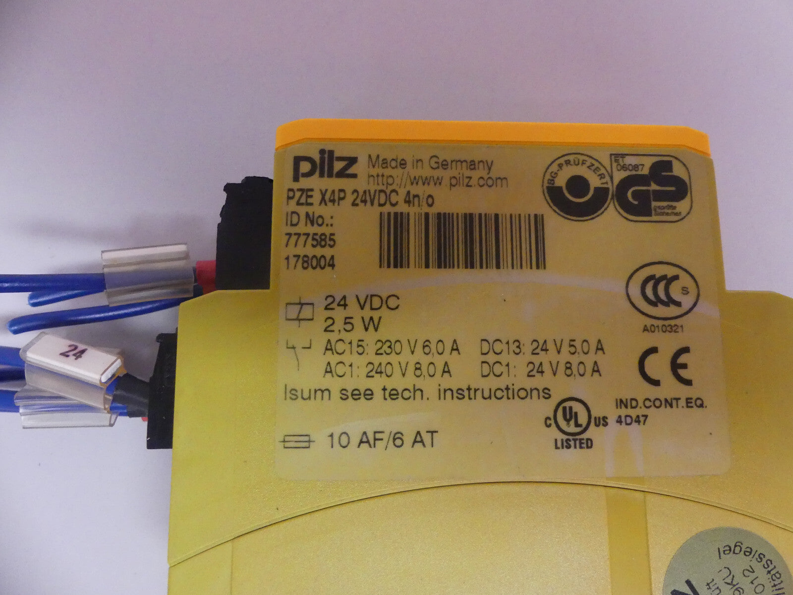 PILZ PZE X4P 777585