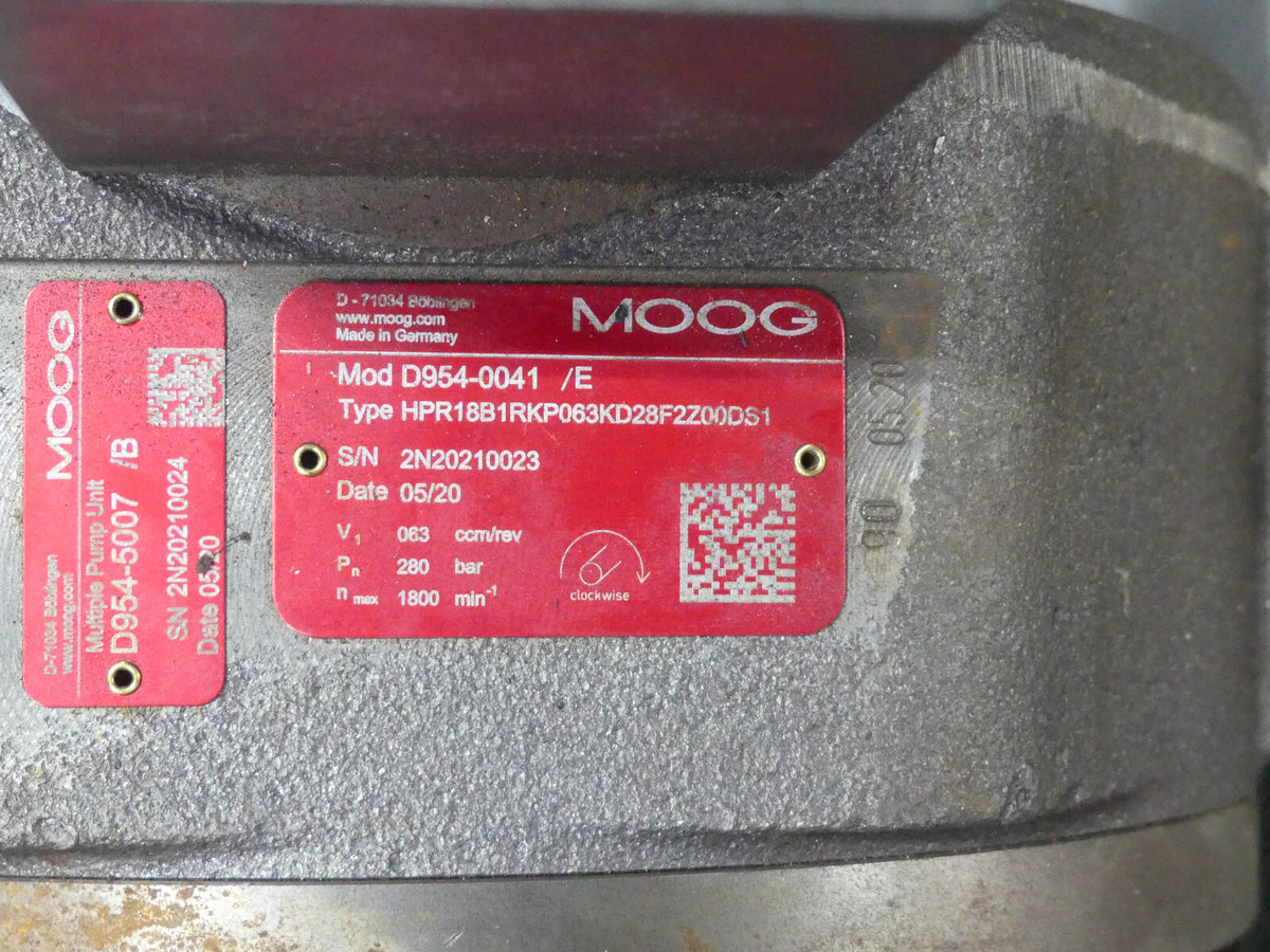 MOOG D954-0041/E HPR18B1RKP063KD28F2Z00DS1