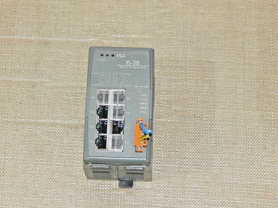 ICP NS-208  8-Port Ethernet Switch Used