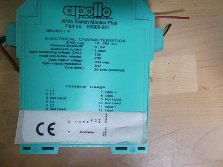 Apollo XP95  Switch Monitor Plus  55000-821  s.Bilder