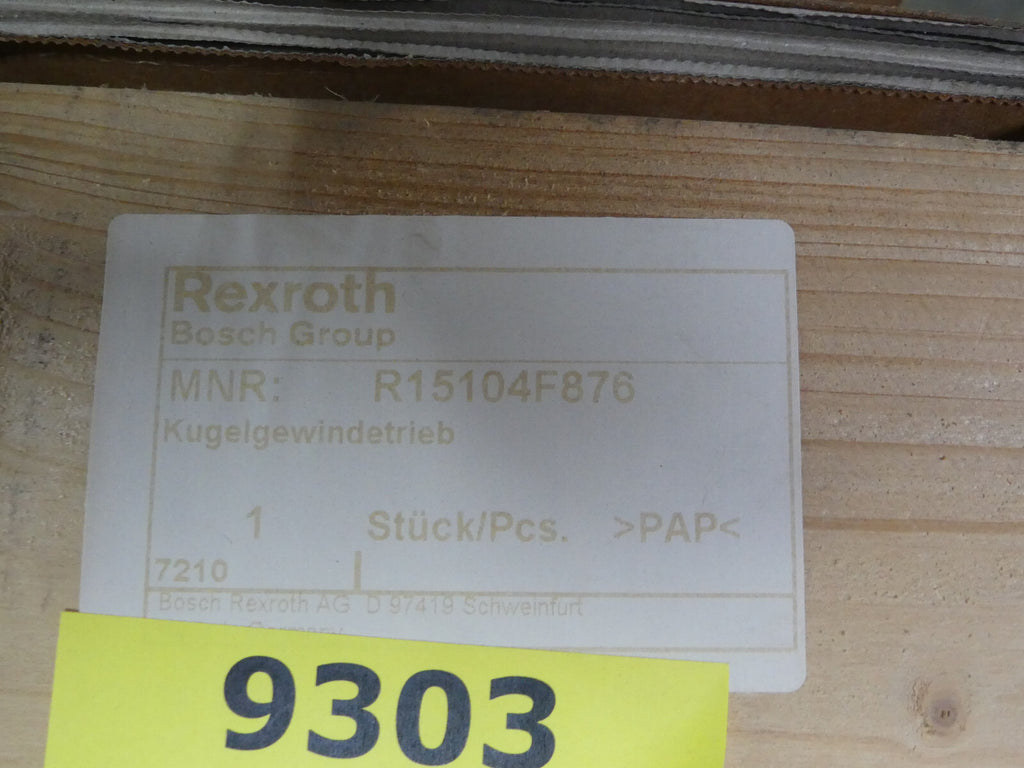REXROTH MNR:R15104F876 BALL SCREW ASSEMB 40X10RX6 FD:86019