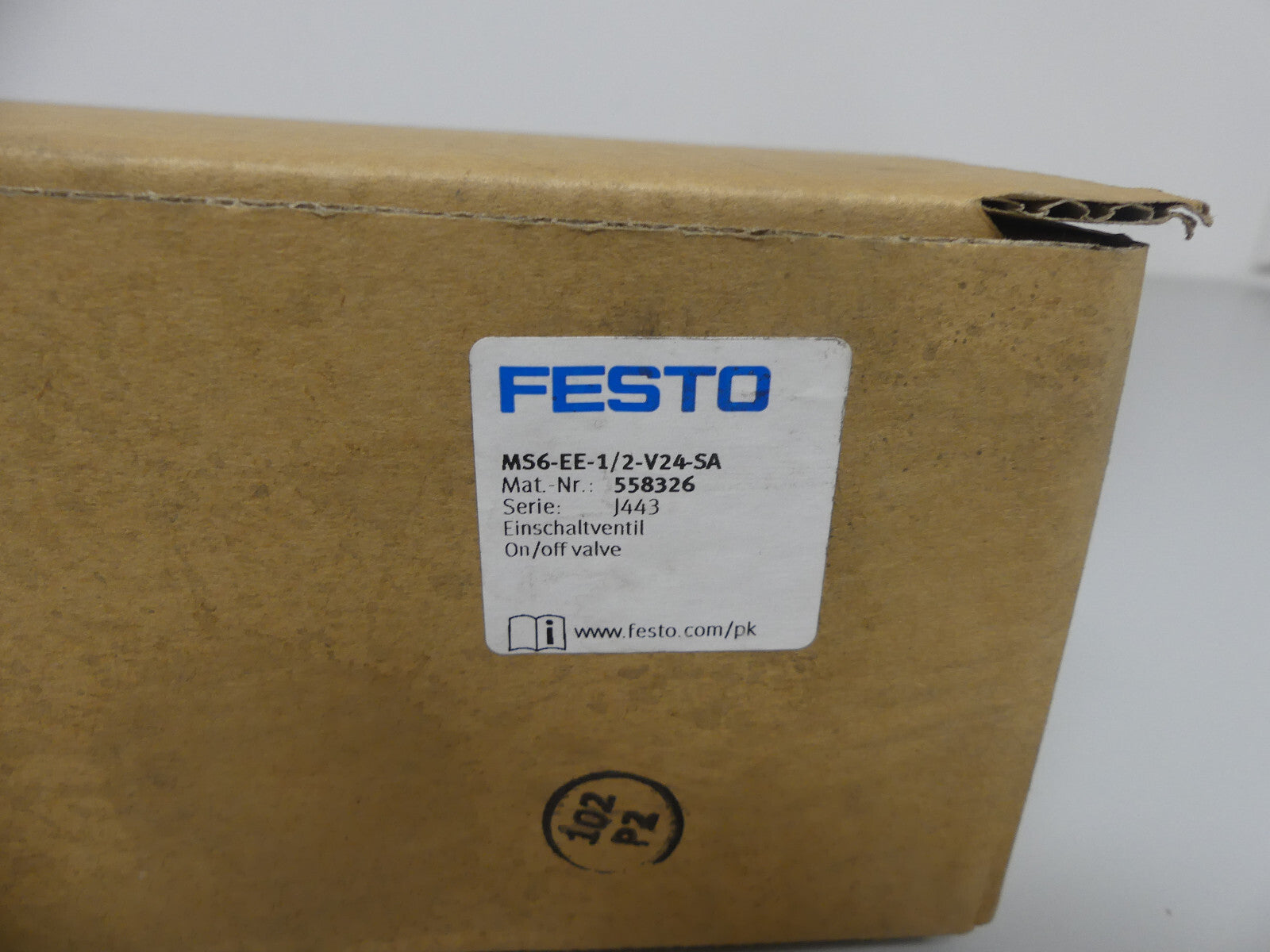 Festo MS6-EE-1/2-V24-SA