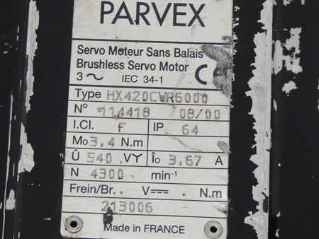 PARVEX HX420CWR6000