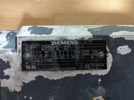 SIEMENS 1FT6064-6AF71-4EA0 used