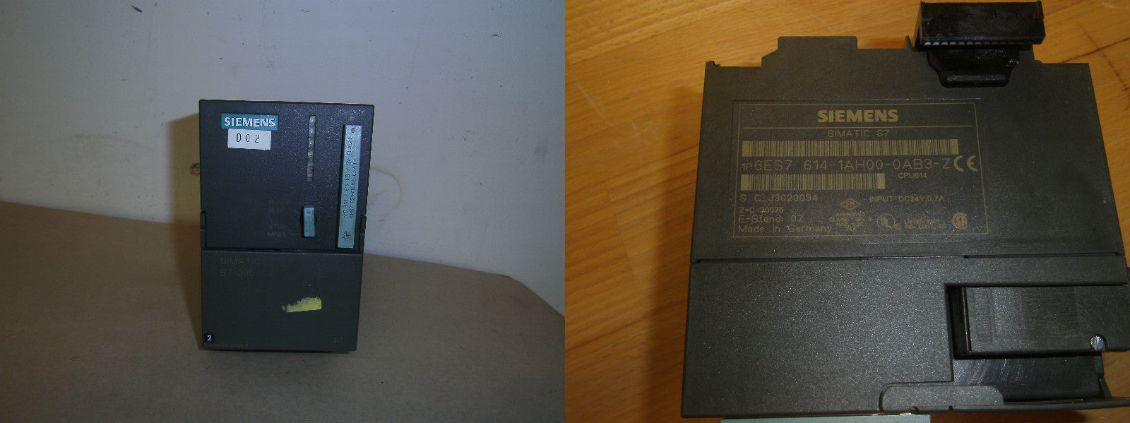 Siemens Simatic S7 6ES7 614-1AH00-0AB3-Z