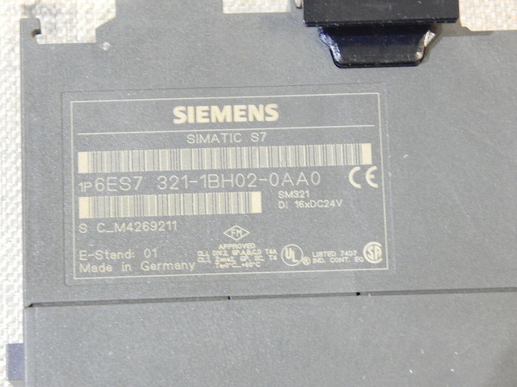 Siemens simatic S7-300 SM321  6ES7 321-1BH02-0AA0  E-Stand:01
