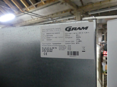 GRAM Umluft-Kühlschrank  II RR610 LG E 1020314