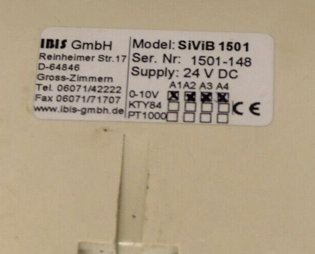 IBIS SIVIB RECORDER 1501