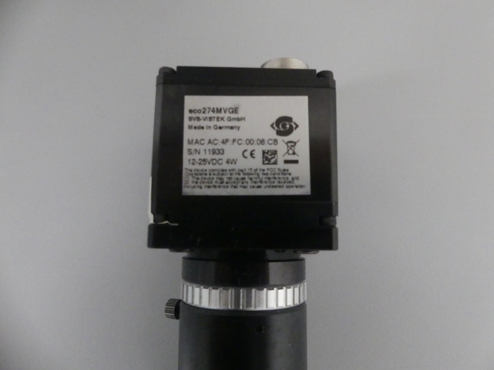 SVS-Vistek Industrial Camera SVCam | eco274MVGE