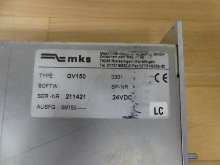 MKS GV150