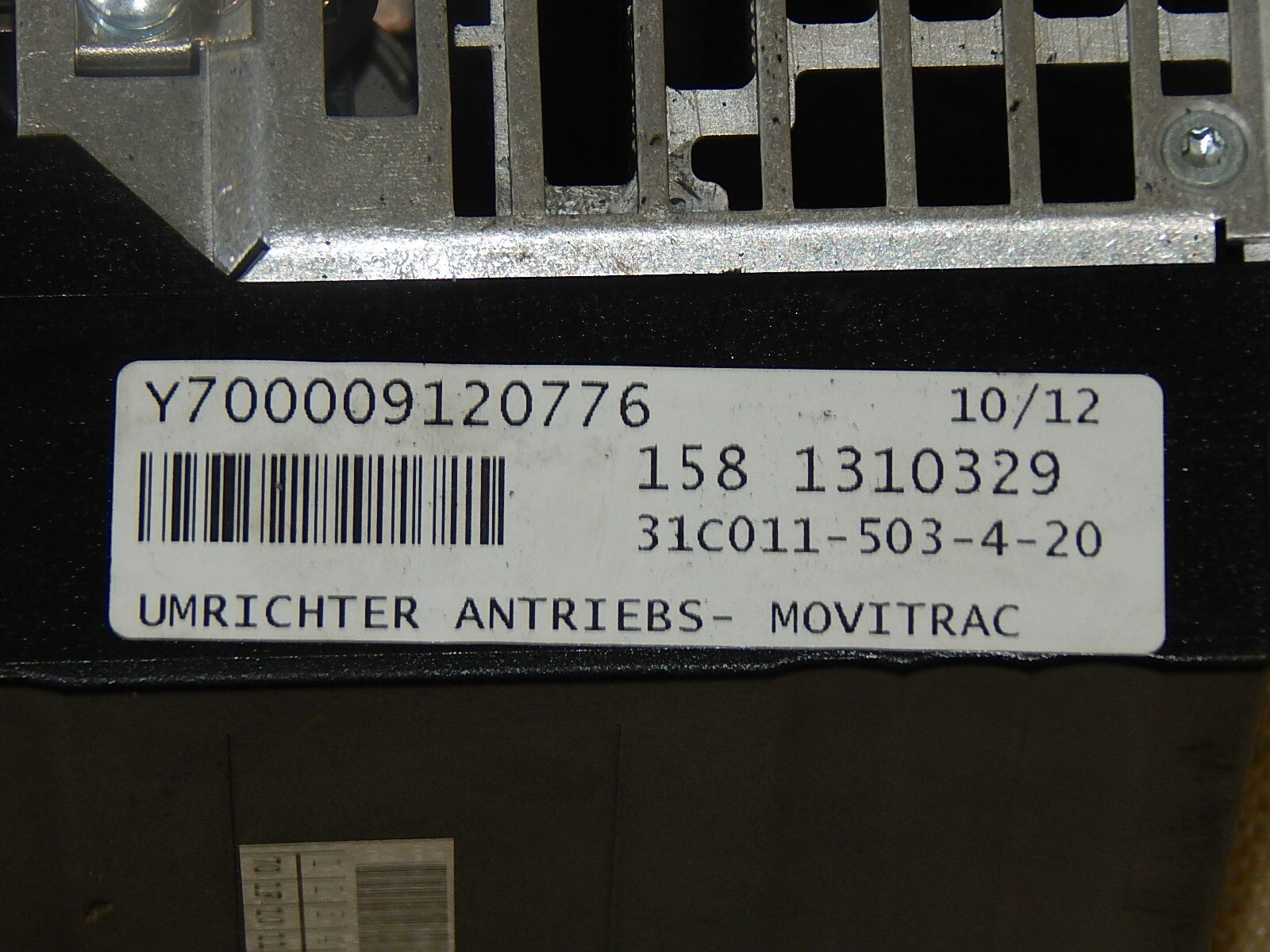 SEW MOVITRAC 31C011-503-4-20 Antriebsumrichter Sach.Nr.8264473  used