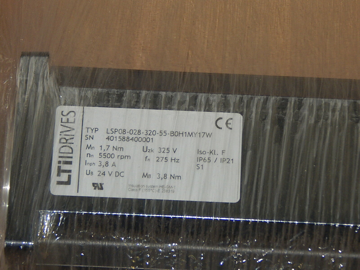 LTI Drives LSP08-028-320-55-B0H1MY17W Sevomotor 