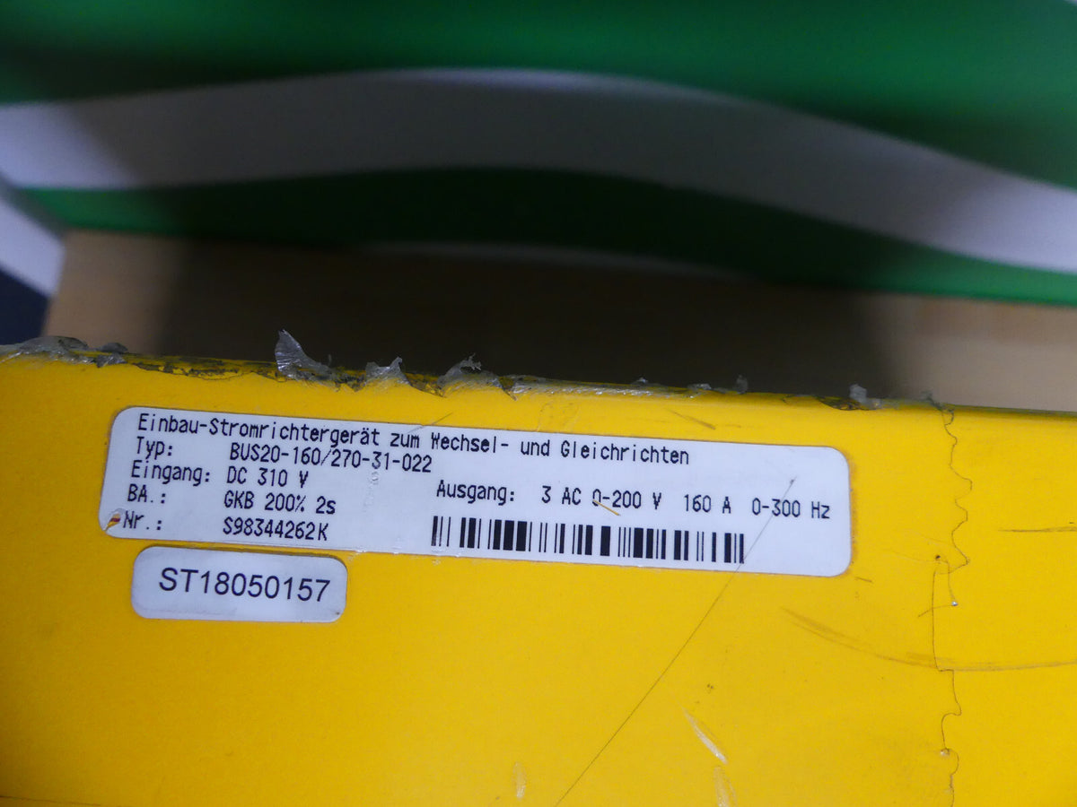 Baumüller  BUS20-160/270-31-022     BUS20160/27031022 used siehe Bilder