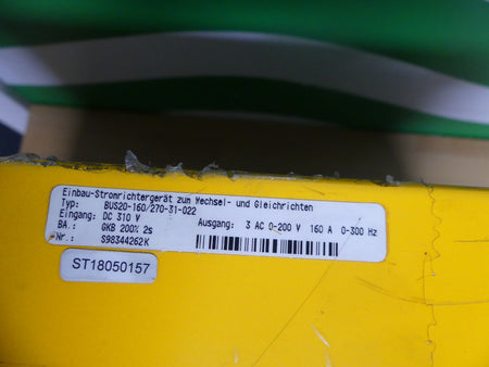 Baumüller  BUS20-160/270-31-022     BUS20160/27031022 used siehe Bilder
