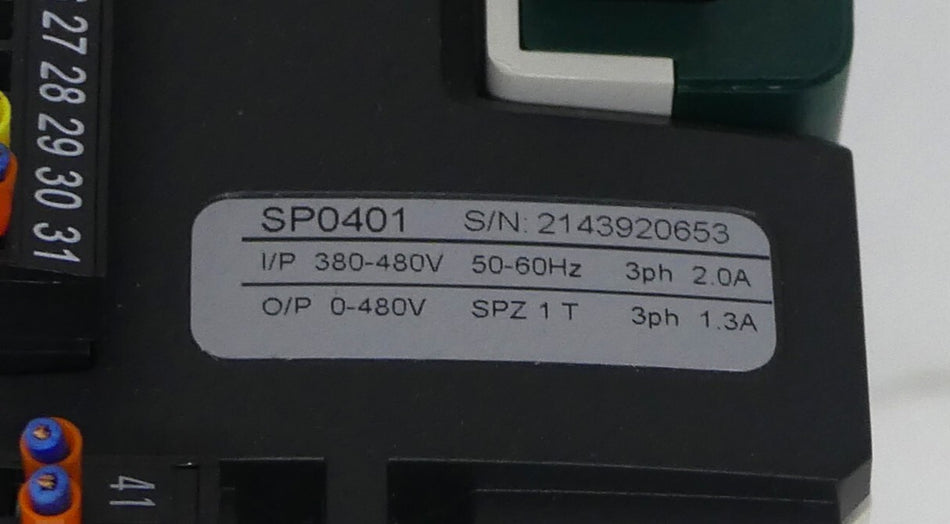 Emerson Control Techniques Unidrive SP0401 + STDY11