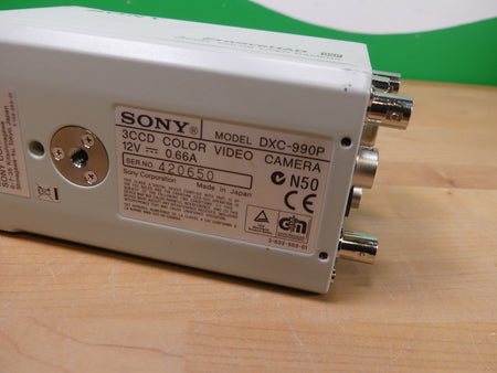 Sony EXWAVEHAD DXC-990P 3CCD color camera