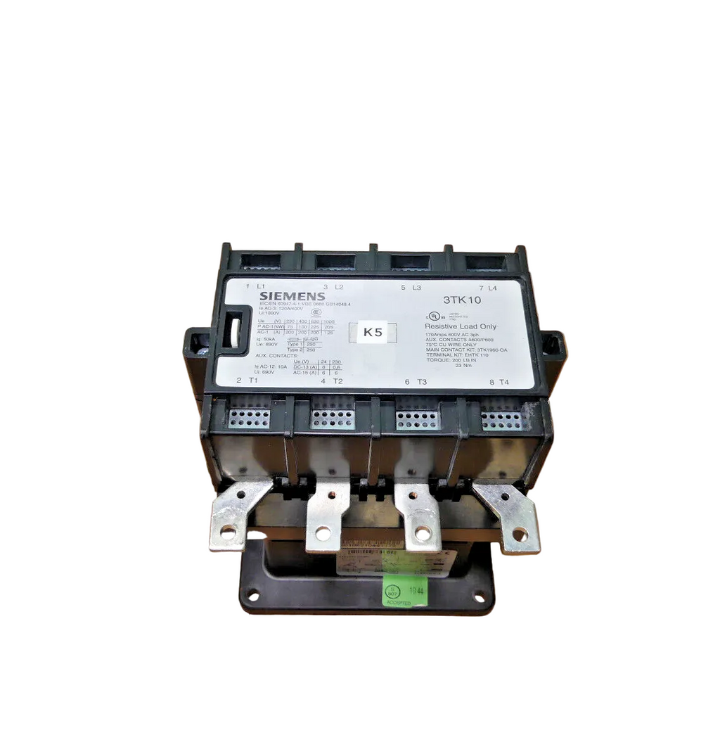 Siemens 3TK1042-OABO Contactor