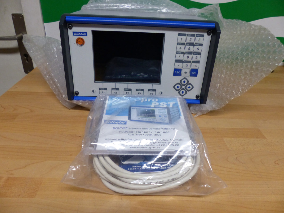Wilhelm PCU 1120.0-R-PN Kraft/Wegmesssystem, Messsystem s.Bilder