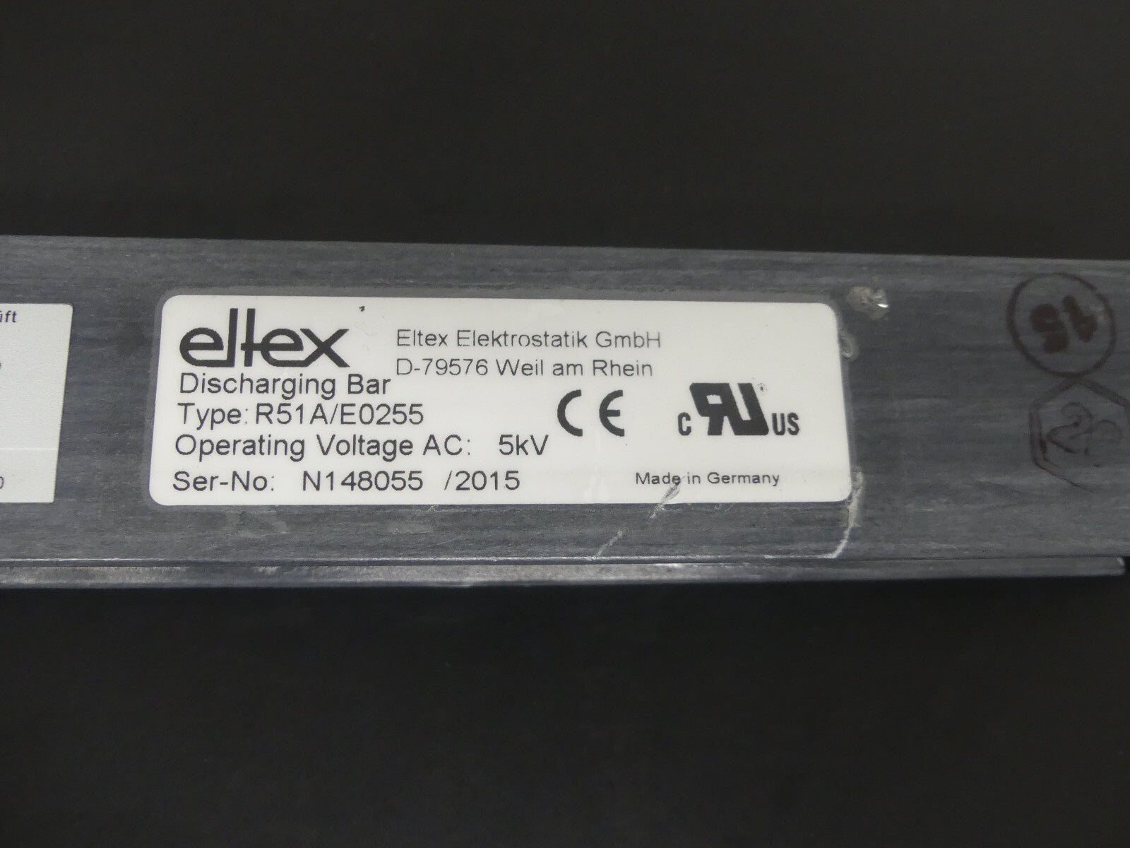 Eltex R51A/E0225 Discharging Bar 5 kV