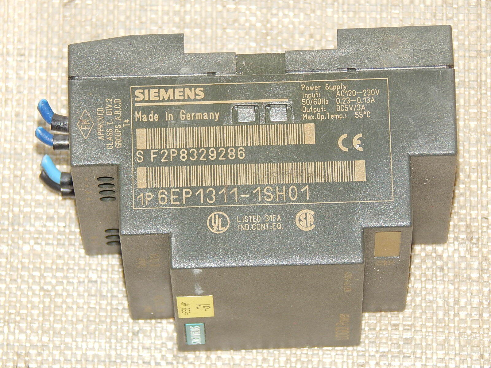  Siemens Logo! Power 6EP1311-1SH01 // 6EP1 311-1SH01 used