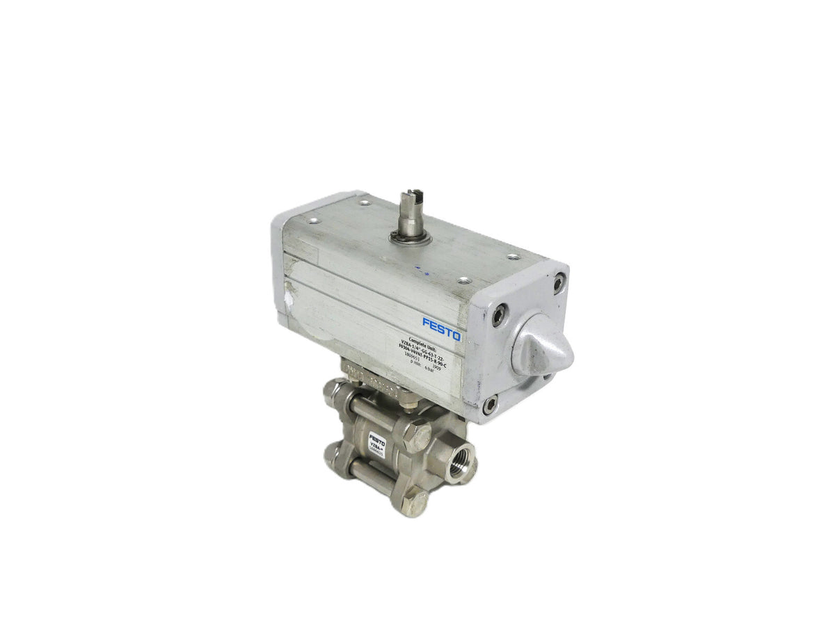 FESTO Complete Unit VZBA-1/4"-GG-63-T-22-F0304-V4V4T-PP15-R-90-C
