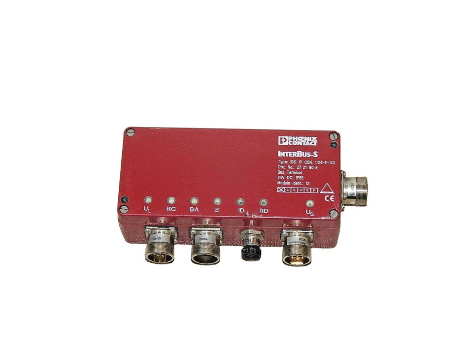  Phönix contact Interbus-S IBS IP CBK 1/24-F-V3, No.: 2721808 used