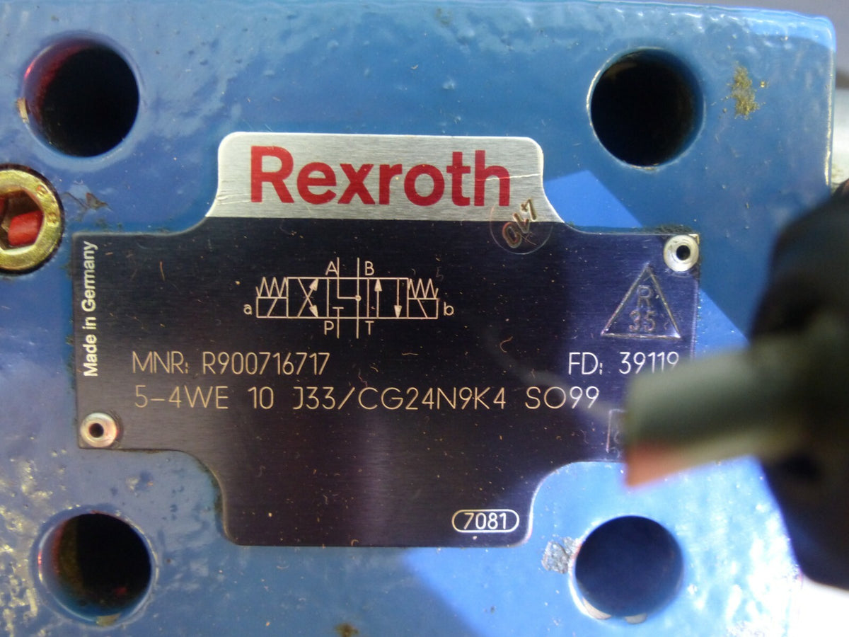 Rexroth 5-4WE 10 J33/CG24N9K4