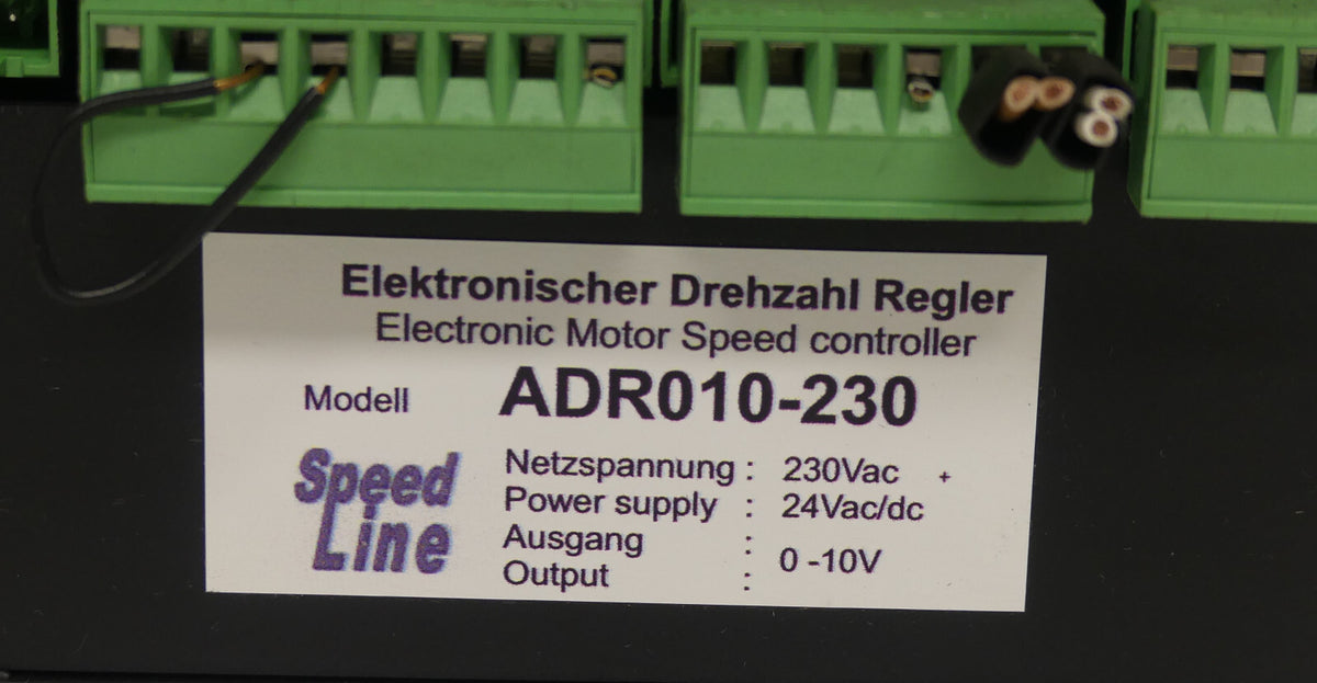 RIES Elektronische SPEED CONTROL ADR010-230