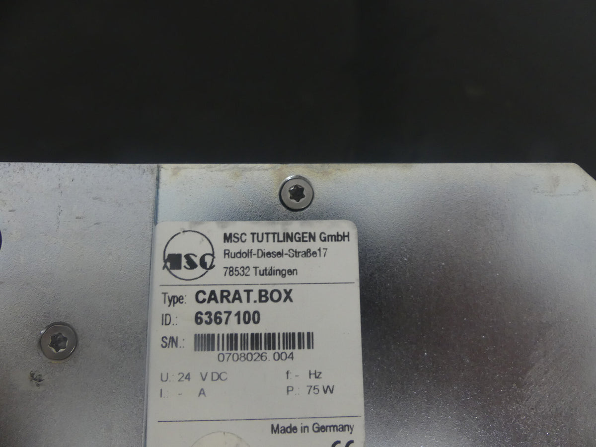 MSC CARAT BOX / 6367100