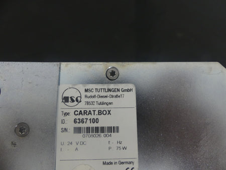 MSC CARAT BOX / 6367100