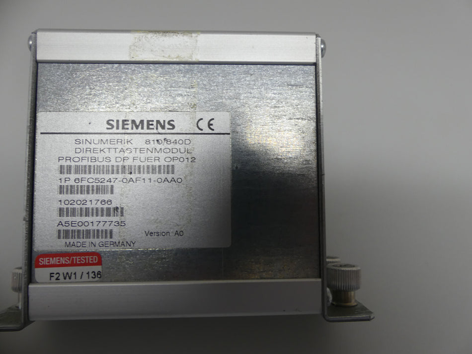Siemens  Sinumerik 1P 6FC5247-0AF11-0AA0