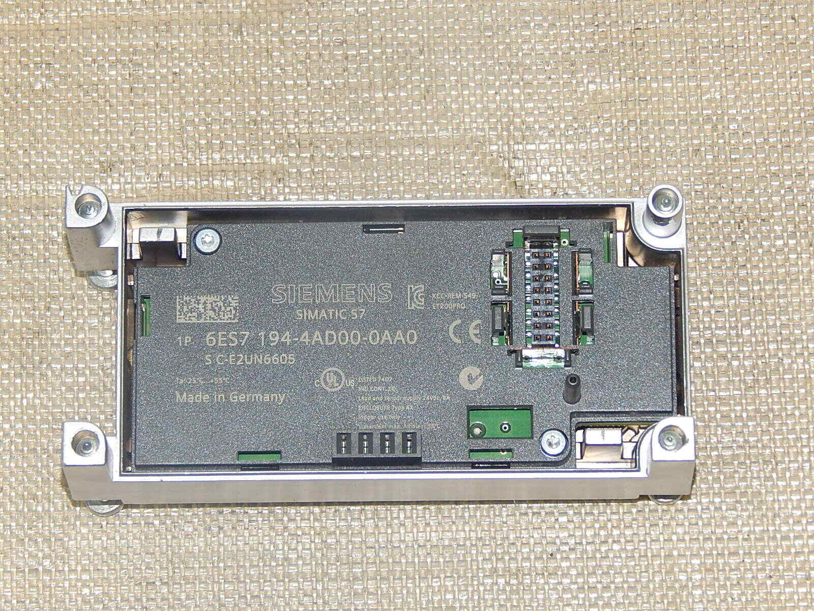 Siemens 6ES7 194-4AD00-0AA0 // 6ES7194-4AD00-0AA0 Used siehe Bilder