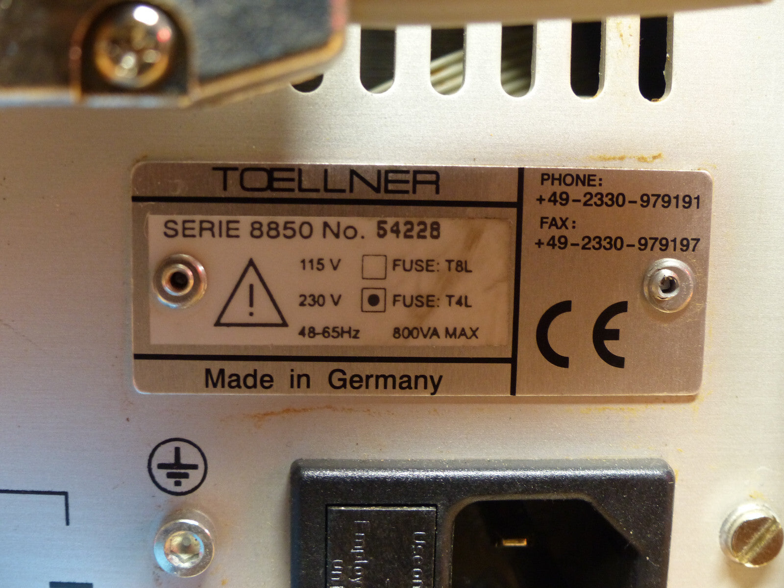 toellner toe 8851 power supply s.Bilder