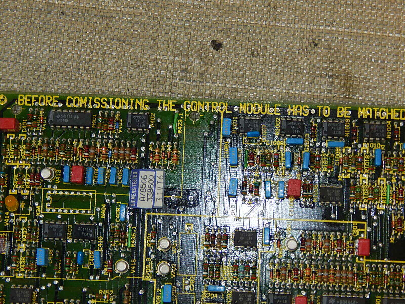 Siemens Simodrive 6RB2000-0NF01 447700.9085.01  C D E  Used