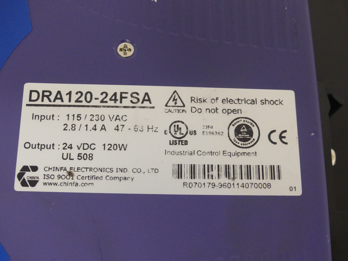 CHINFA Electronics DRA120-24FSA
