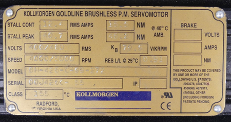 Kollmorgen BH-426-C-99-272