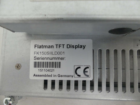 IQ Automation Flatman TFT Display FK150SIILD001