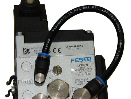  Festo CPV10-VI Ventilinsel 18200 CPV10-GE-MP-4 used s.Bilder