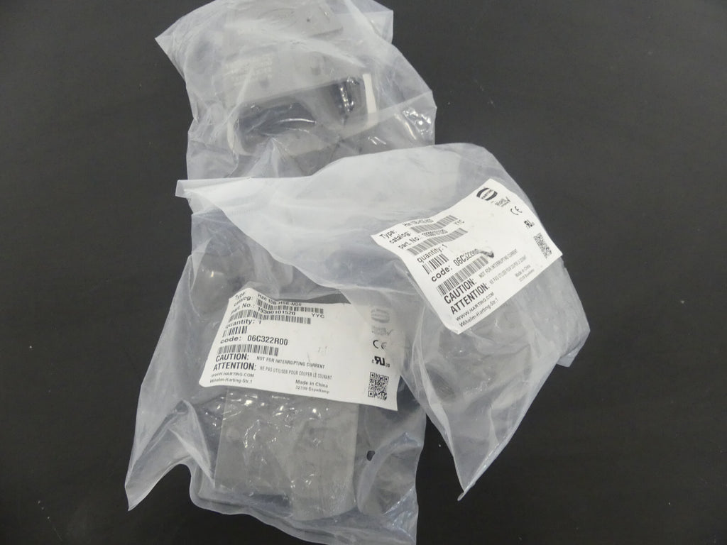 3x Harting Han 10B-HSE-M20
