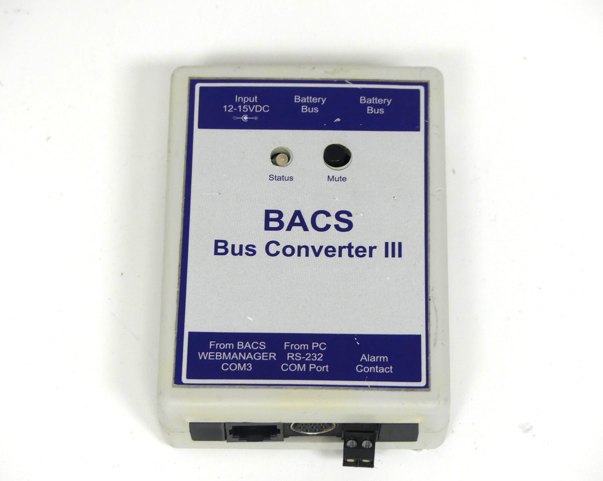 BACS Bus Converter III