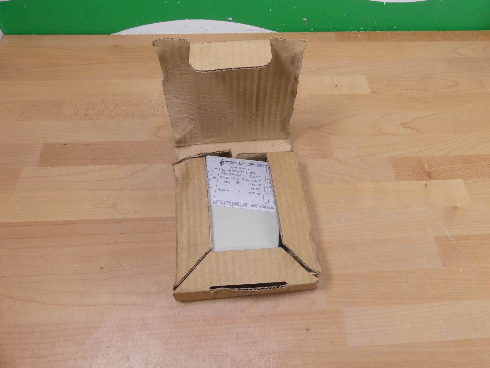 APPARATEBAU HUNDSBACH AH 90575-F3181-B000 Messumformer W