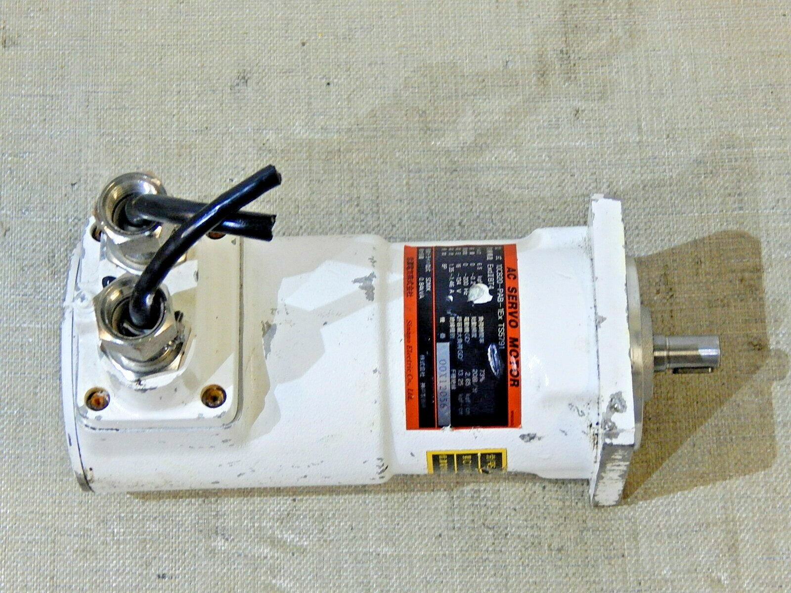 Sinano Elektrik AC Servomotor,10CB20-PAB-1Ex  TS5791 Used