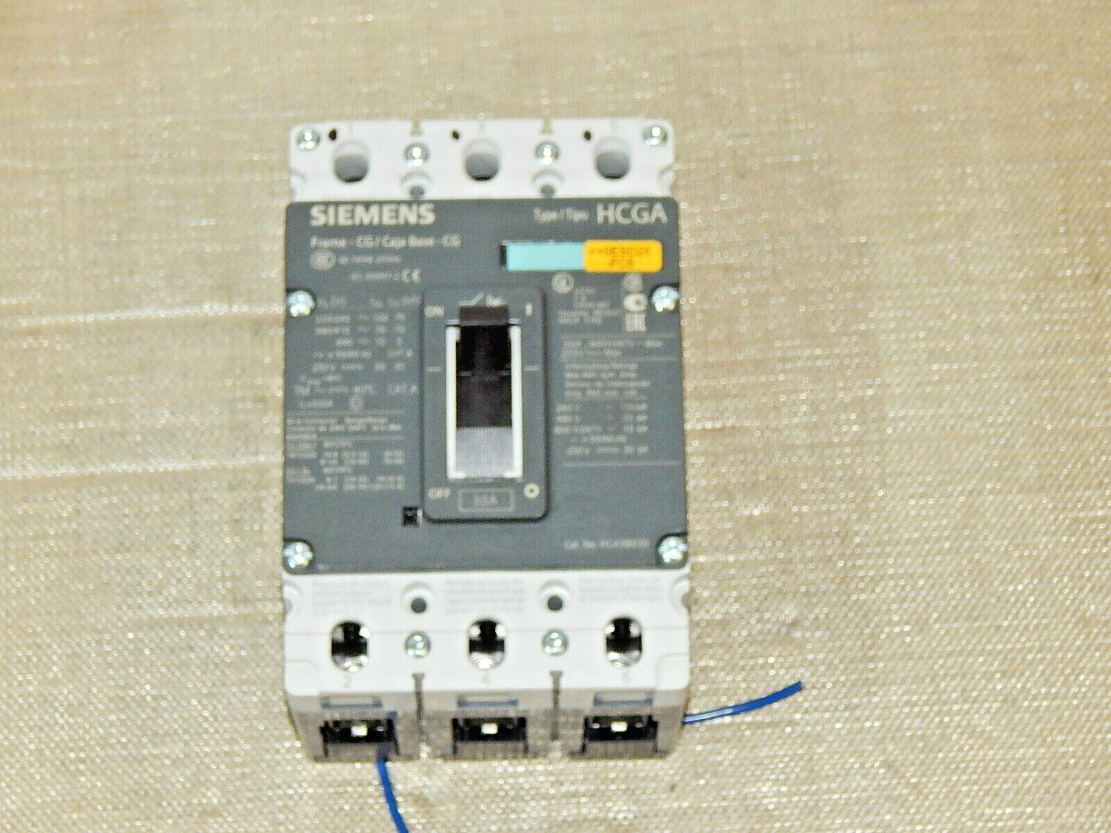 Siemens Leistungsschalter Type HCGA  3VL1103-2KM30-0AA1 Top Zustand