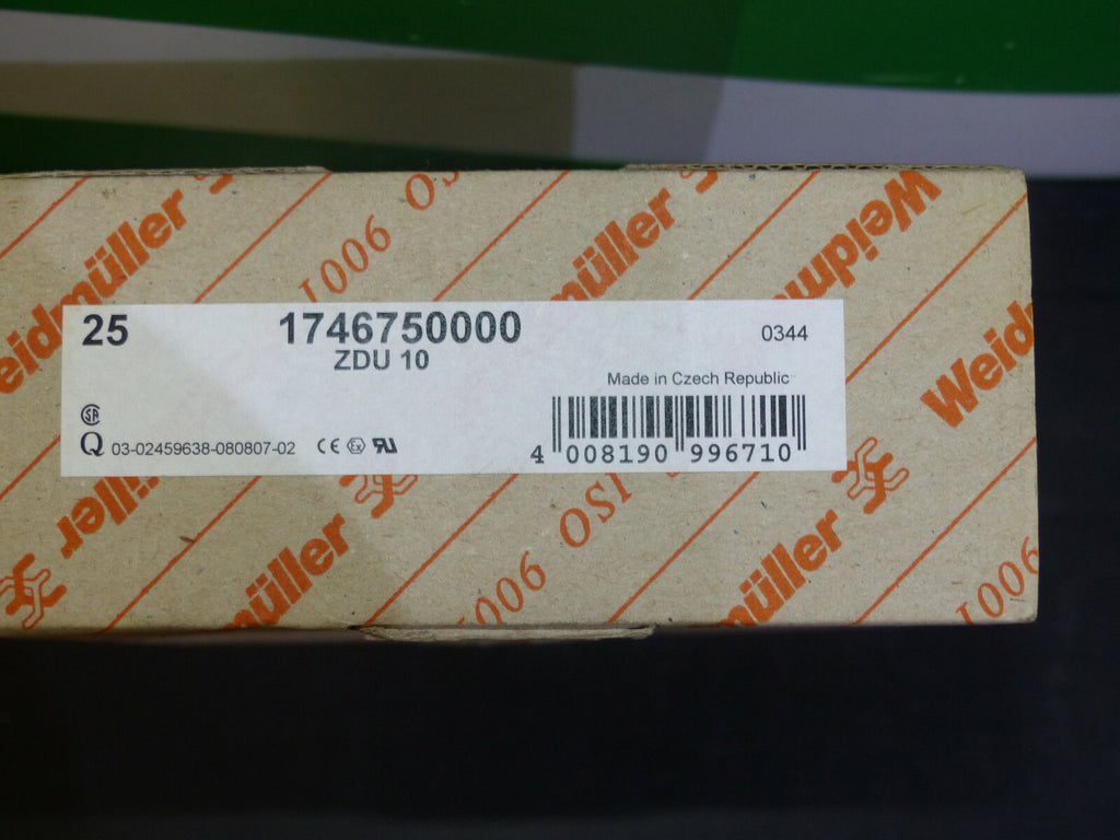 19x weidmüller ZDU 10 (neuwertig) S. Bilder
