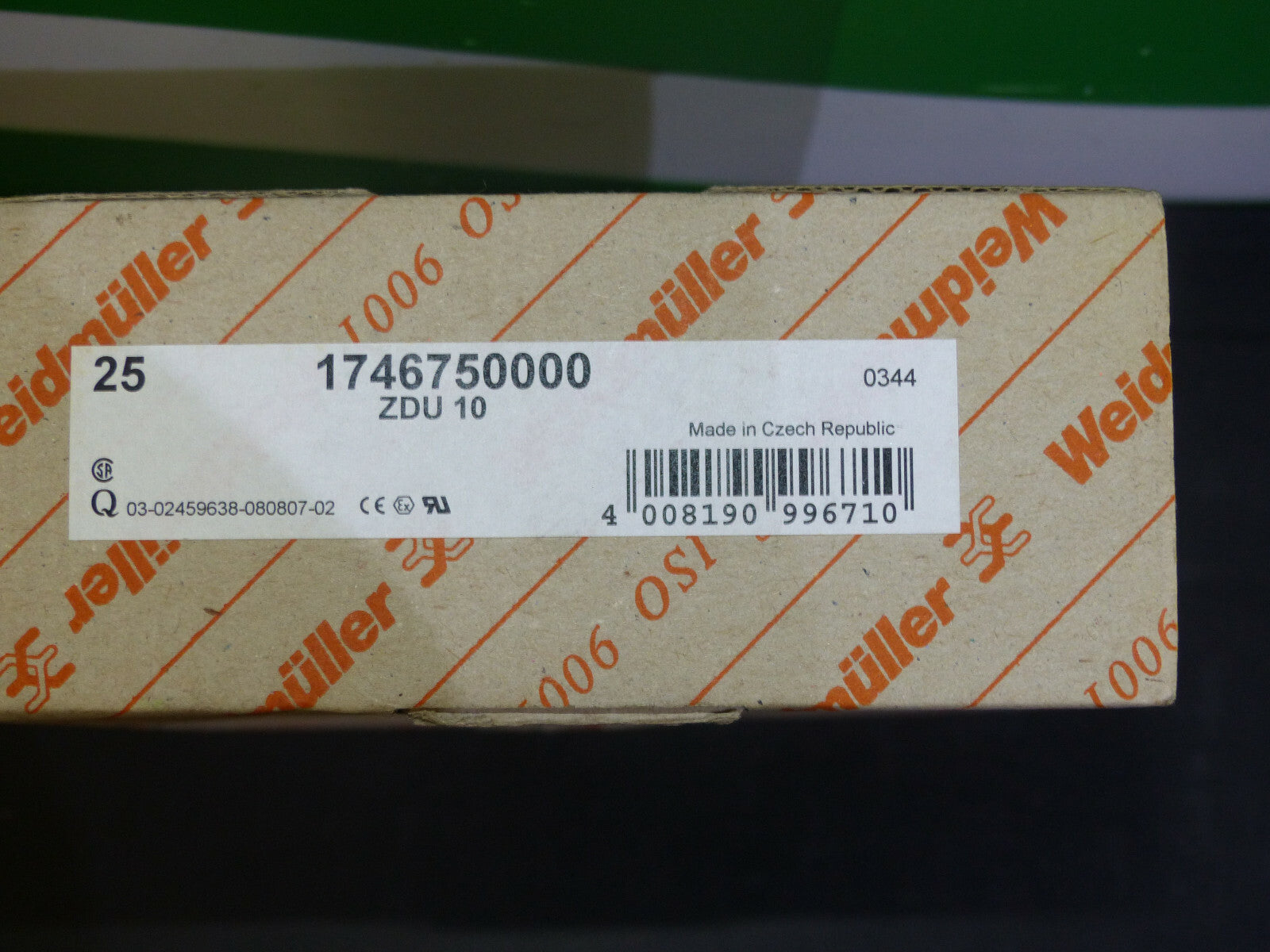 19x weidmüller ZDU 10 (neuwertig) S. Bilder