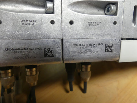 FESTO CPX-M-GE-EV-S-PP-5POL+MPA2-FB+3x CPX-M-GE Ventilinsel s.Bilder