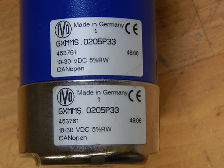 Baumer GXMMS.0205P33  453761   10-30VDC CANOpen Drehgeber 