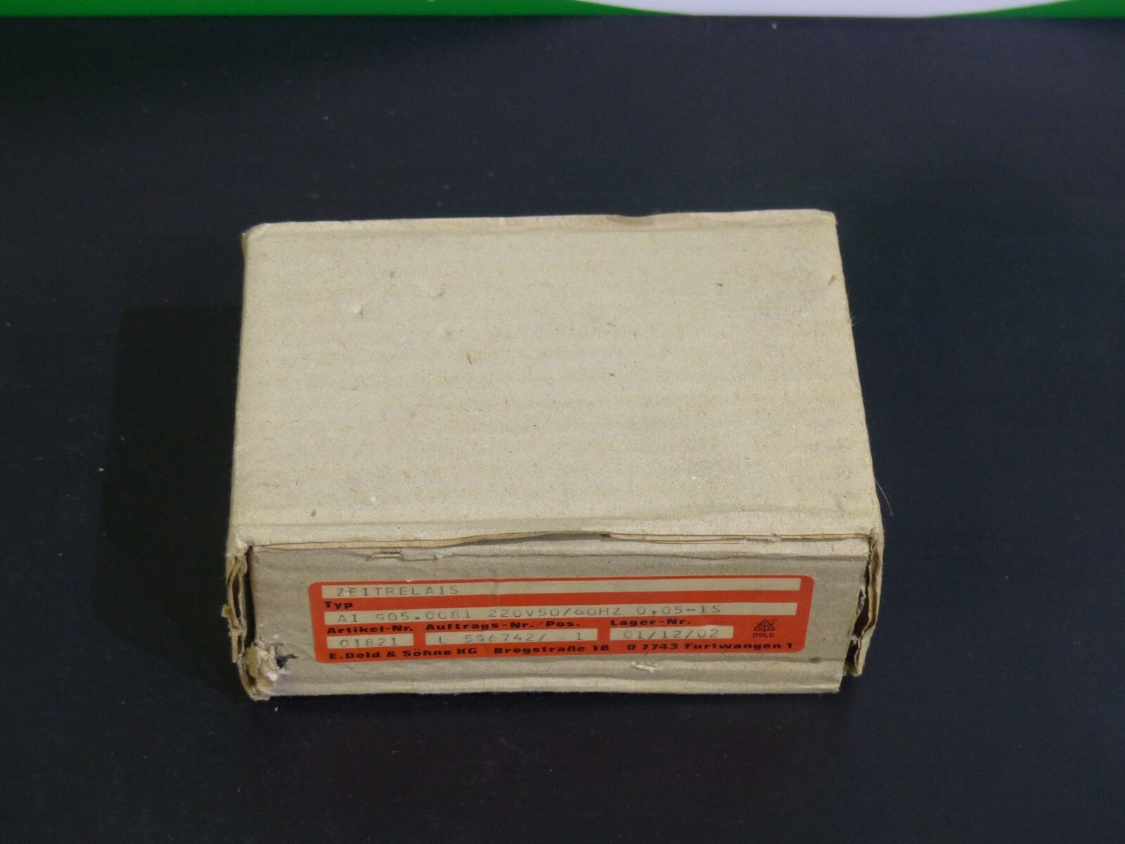 E. Dold AI905.0081 s. Bilder