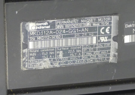 Rexroth/Indramat MKD112A-024-GG1-AN