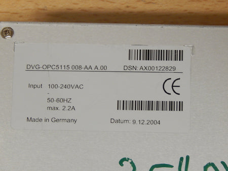 Sütron DVG-OPC5115 008-AA A.00 //DSN:AX00 122829 Ungeprüft